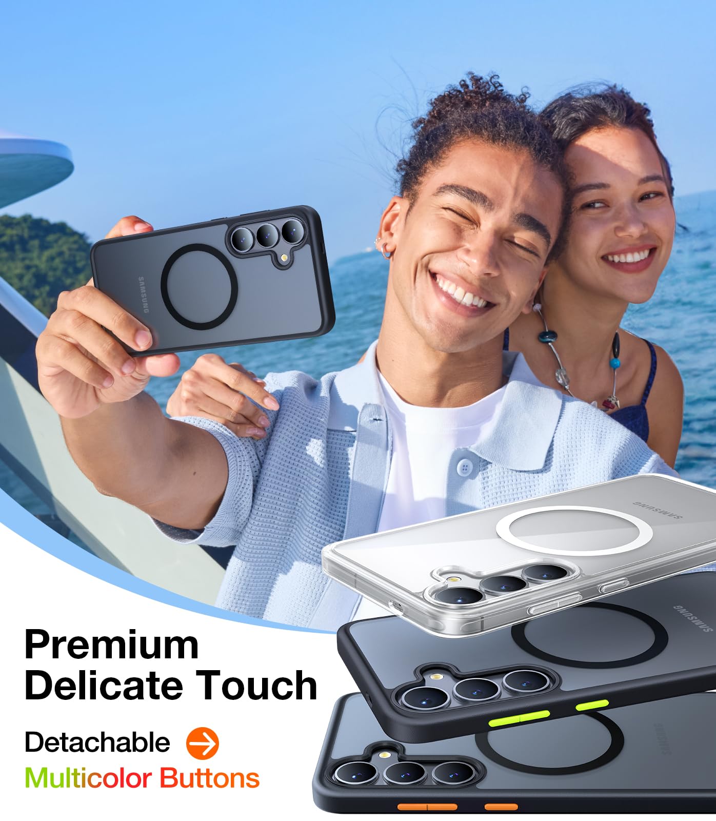 Foto 7 pulgar | Funda De Teléfono Torras Magnética A Prueba De Golpes Para Samsung Galaxy S25 - Venta Internacional.