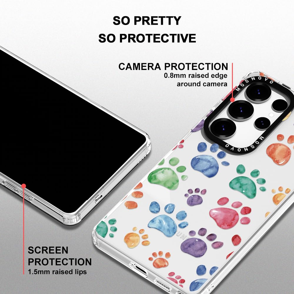 Foto 5 pulgar | Funda De Teléfono Mosnovo Para Samsung Galaxy S25 Ultra Clear Tpu - Venta Internacional.