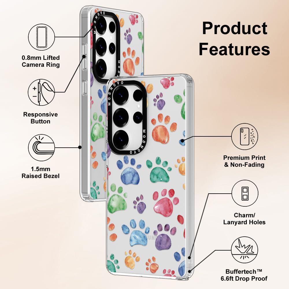 Foto 6 | Funda De Teléfono Mosnovo Para Samsung Galaxy S25 Ultra Clear Tpu - Venta Internacional.