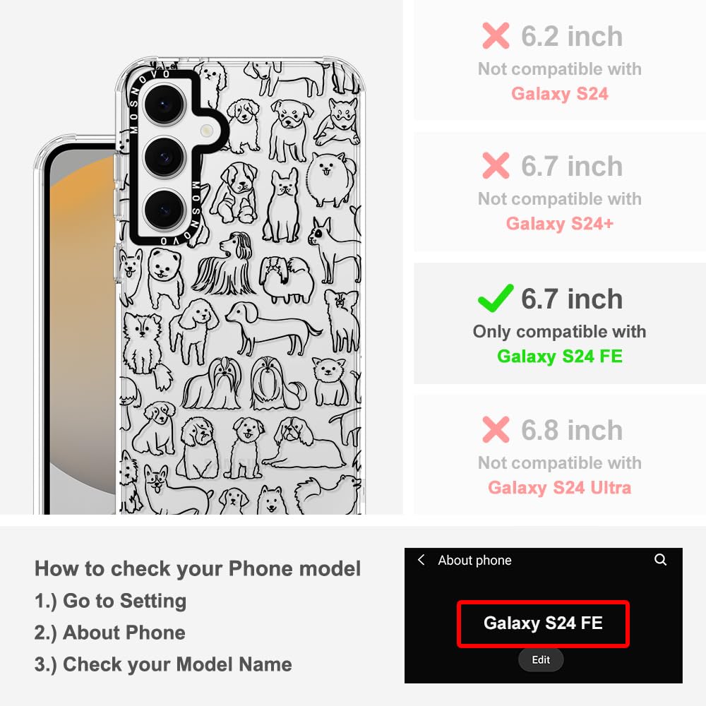 Foto 3 pulgar | Funda De Teléfono Mosnovo Para Samsung Galaxy S24 Fe Buffertech - Venta Internacional.