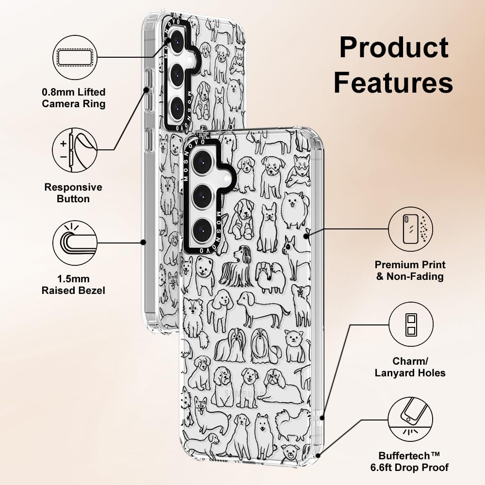 Foto 7 pulgar | Funda De Teléfono Mosnovo Para Samsung Galaxy S24 Fe Buffertech - Venta Internacional.