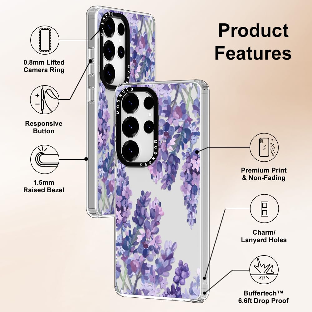 Foto 7 pulgar | Funda De Teléfono Mosnovo Para Samsung Galaxy S25 Ultra Lavender - Venta Internacional.