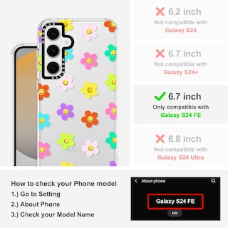 Foto 2 | Funda De Teléfono Mosnovo Para Samsung Galaxy S24 Fe Buffertech - Venta Internacional.