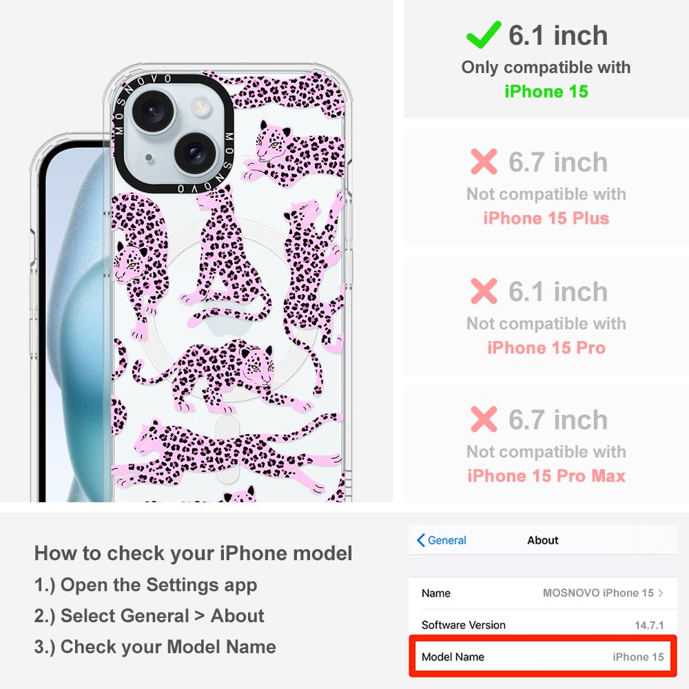 Foto 3 pulgar | Funda De Teléfono Mosnovo Buffertech A Prueba De Golpes Para Iphone 15 Rosa - Venta Internacional.