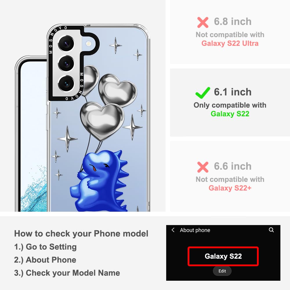 Foto 3 pulgar | Funda De Teléfono Mosnovo Para Samsung Galaxy S22 Buffertech 2m Drop - Venta Internacional.
