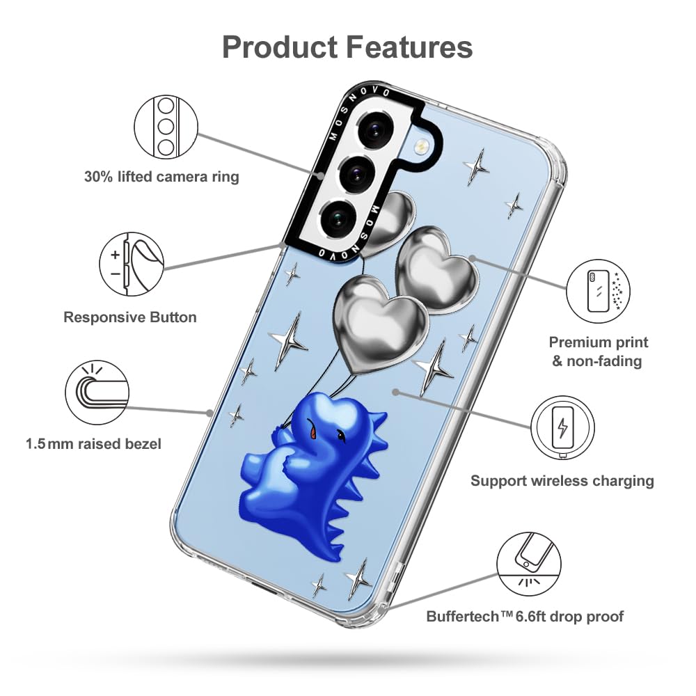 Foto 7 pulgar | Funda De Teléfono Mosnovo Para Samsung Galaxy S22 Buffertech 2m Drop - Venta Internacional.