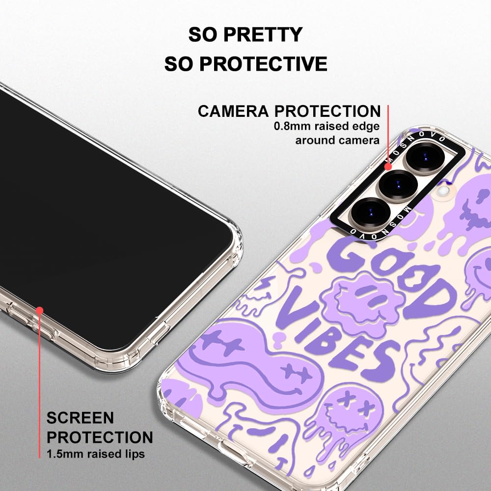 Foto 4 | Funda De Teléfono Mosnovo Para Samsung Galaxy S25 Good Vibes - Venta Internacional.