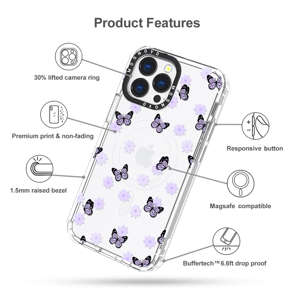 Foto 8 pulgar | Funda De Teléfono Mosnovo Compatible Con Iphone 13 Pro Lilac - Venta Internacional.