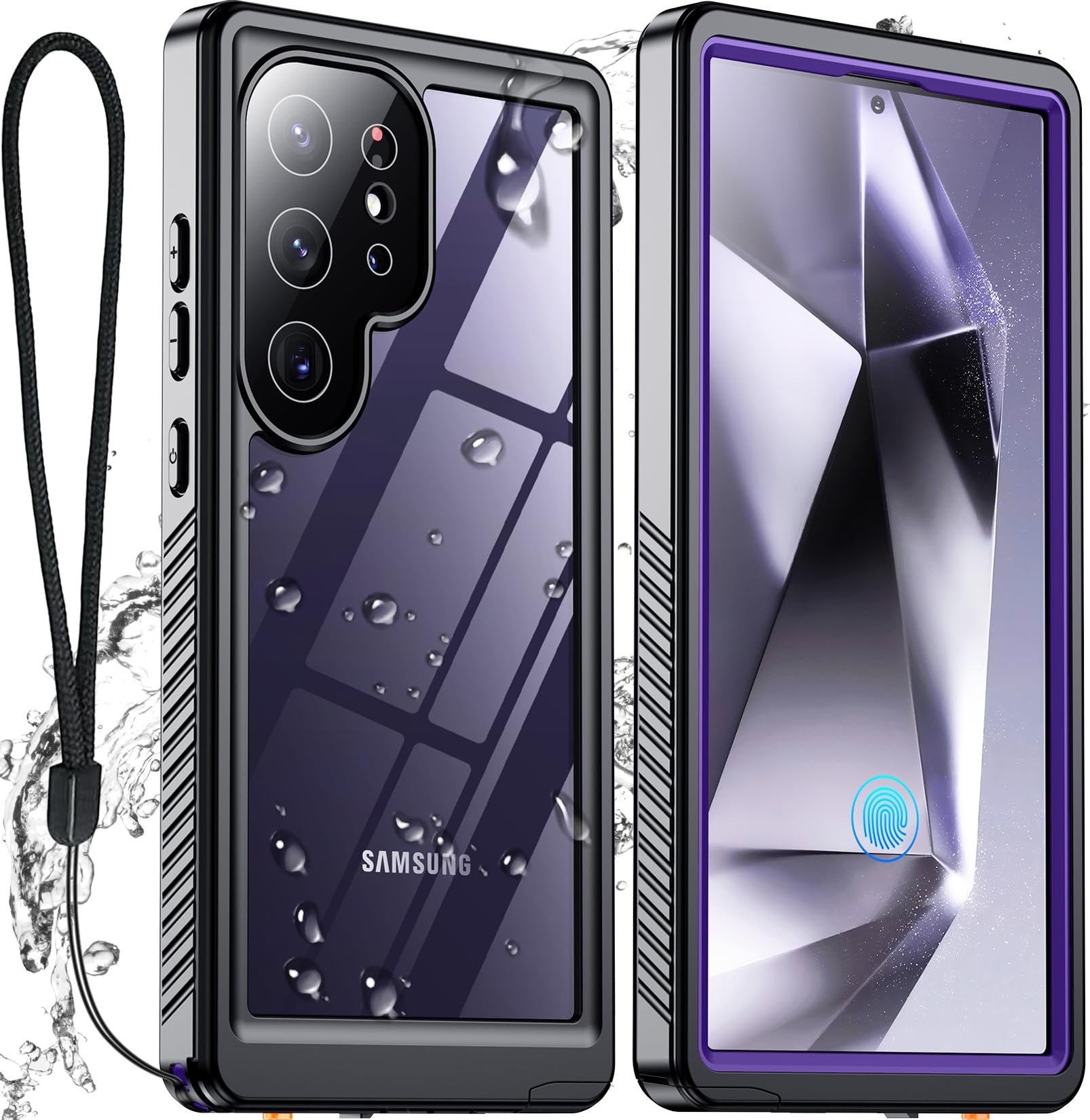 Foto 2 pulgar | Funda De Teléfono Spidercase Impermeable Para Samsung Galaxy S24 Ultra - Venta Internacional.