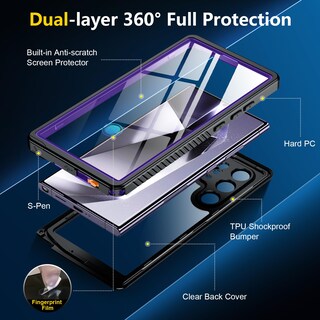 Foto 6 | Funda De Teléfono Spidercase Impermeable Para Samsung Galaxy S24 Ultra - Venta Internacional.