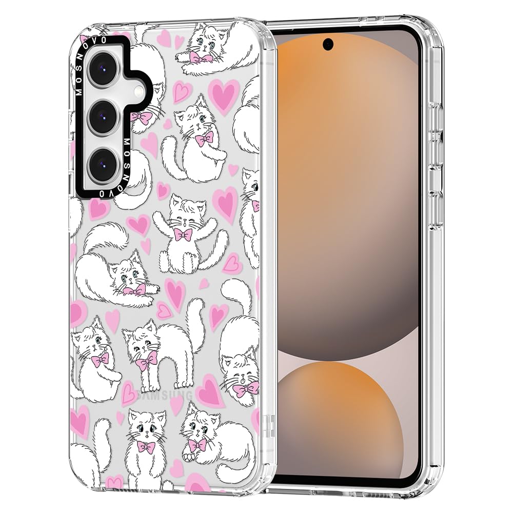 Foto 1 | Funda De Teléfono Mosnovo Para Samsung Galaxy S24 Fe Kitties Design - Venta Internacional.