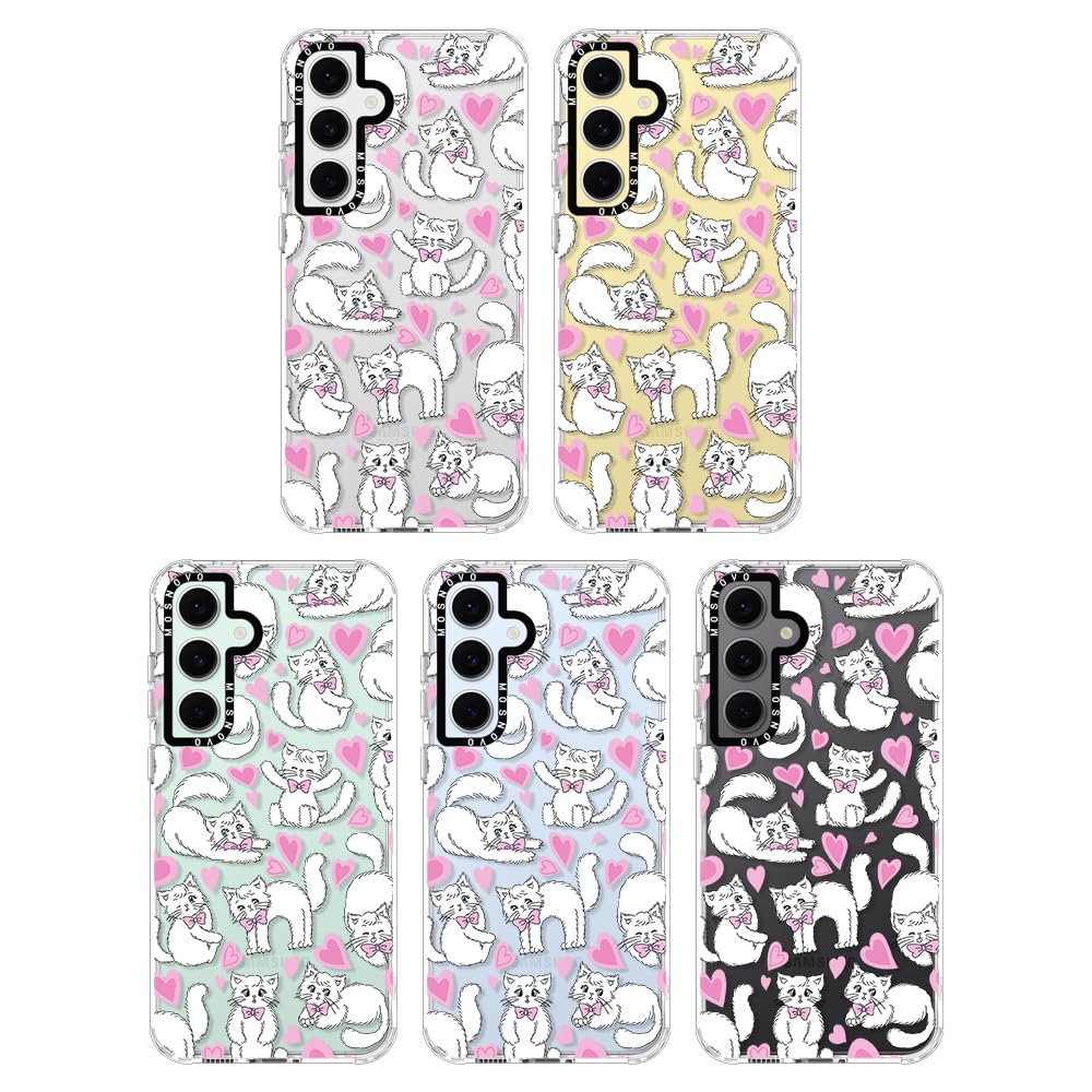 Foto 4 pulgar | Funda De Teléfono Mosnovo Para Samsung Galaxy S24 Fe Kitties Design - Venta Internacional.