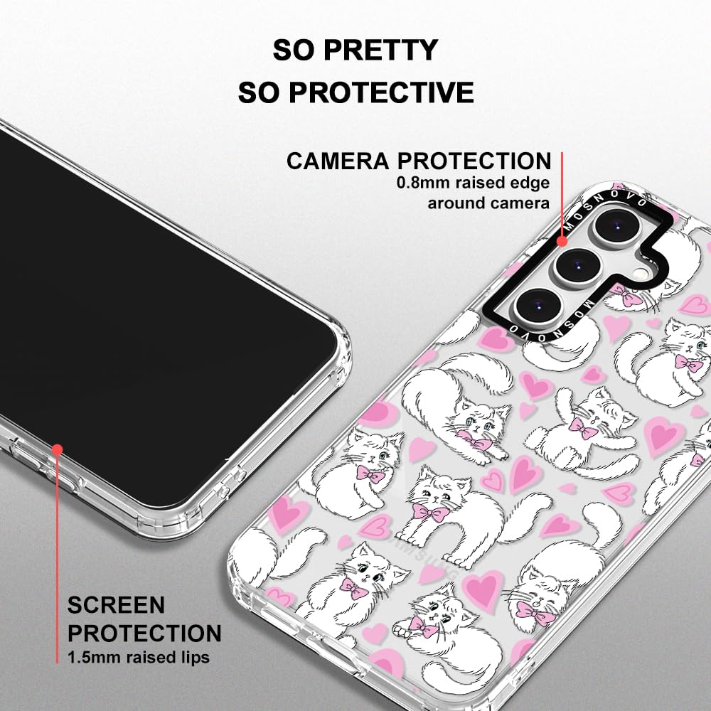 Foto 5 pulgar | Funda De Teléfono Mosnovo Para Samsung Galaxy S24 Fe Kitties Design - Venta Internacional.