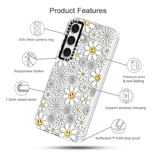 Foto 6 | Funda De Teléfono Mosnovo Para Samsung Galaxy S24 Plus Happy Daisy - Venta Internacional.