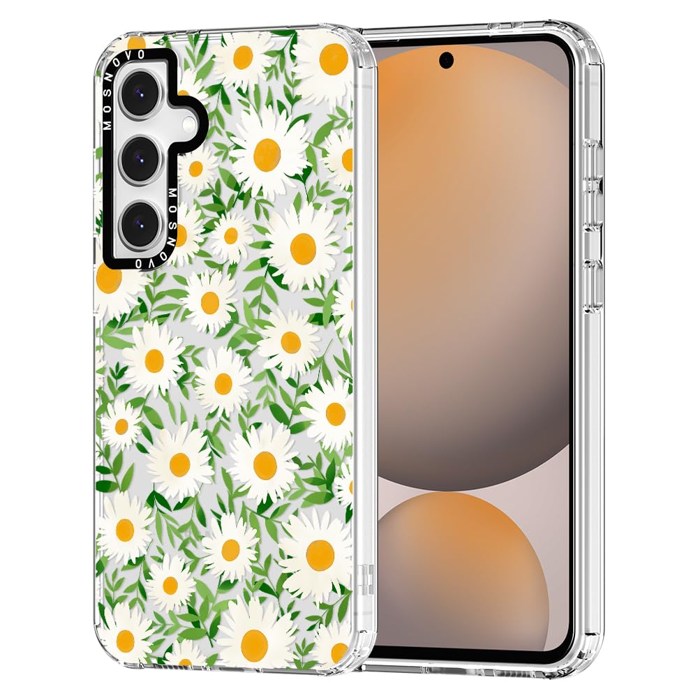 Foto 2 pulgar | Funda De Teléfono Mosnovo Para Samsung Galaxy S24 Fe Daisies Design - Venta Internacional.