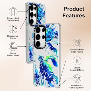 Foto 6 | Funda De Teléfono Mosnovo Para Samsung Galaxy S25 Ultra Sea Turtles - Venta Internacional.