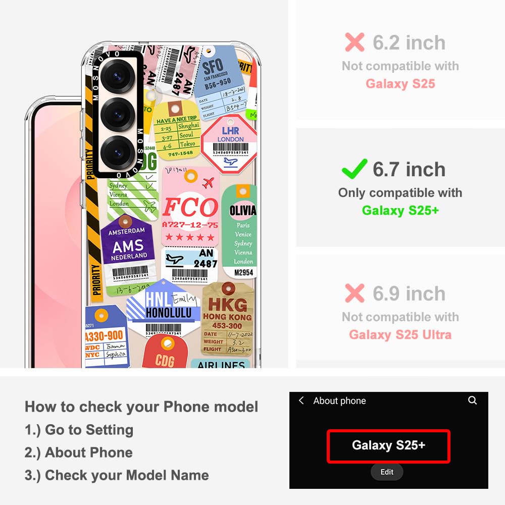 Foto 2 | Funda De Teléfono Mosnovo Para Samsung Galaxy S25 Plus Buffertech - Venta Internacional.