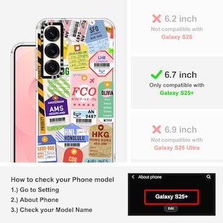 Foto 2 | Funda De Teléfono Mosnovo Para Samsung Galaxy S25 Plus Buffertech - Venta Internacional.