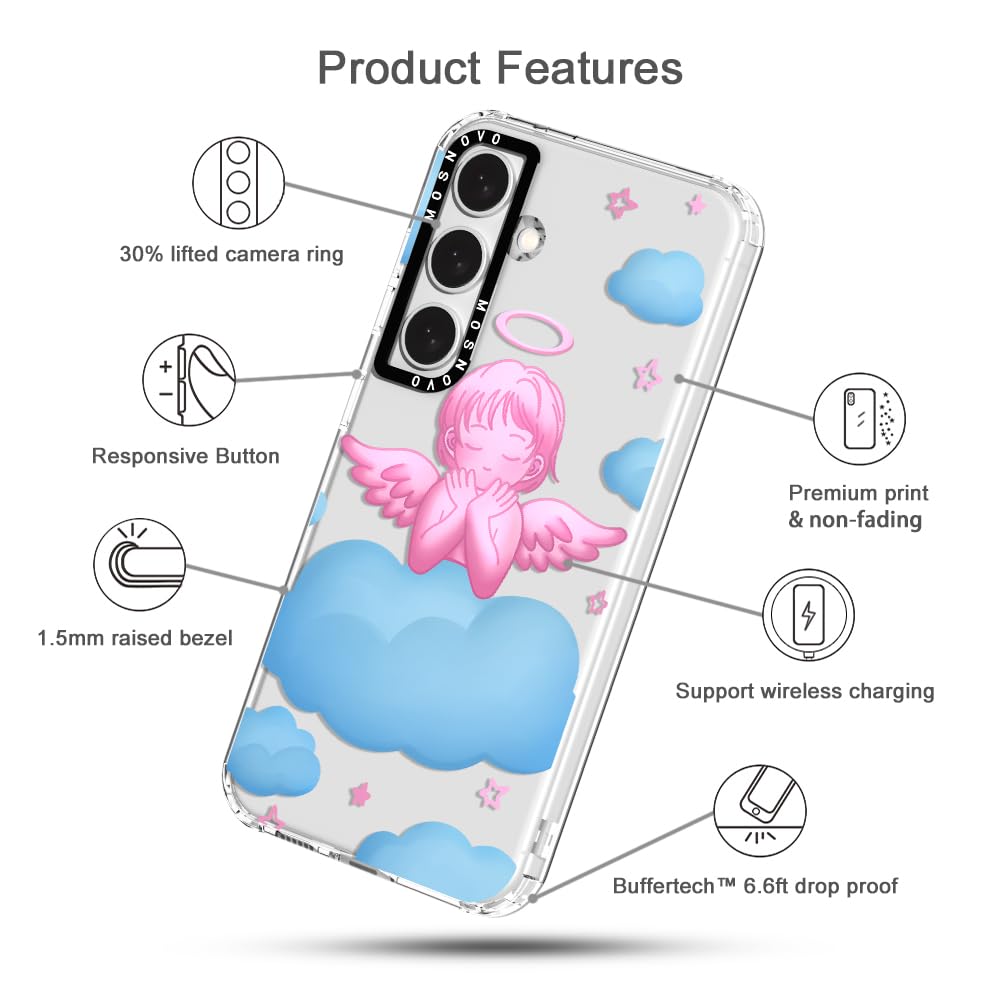 Foto 7 pulgar | Funda De Teléfono Mosnovo Para Samsung Galaxy S24 Plus Pink Serenity - Venta Internacional.