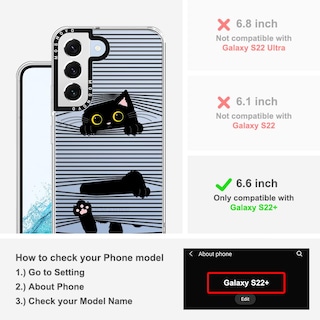 Foto 2 | Funda De Teléfono Mosnovo Para Samsung Galaxy S22 Plus Buffertech - Venta Internacional.
