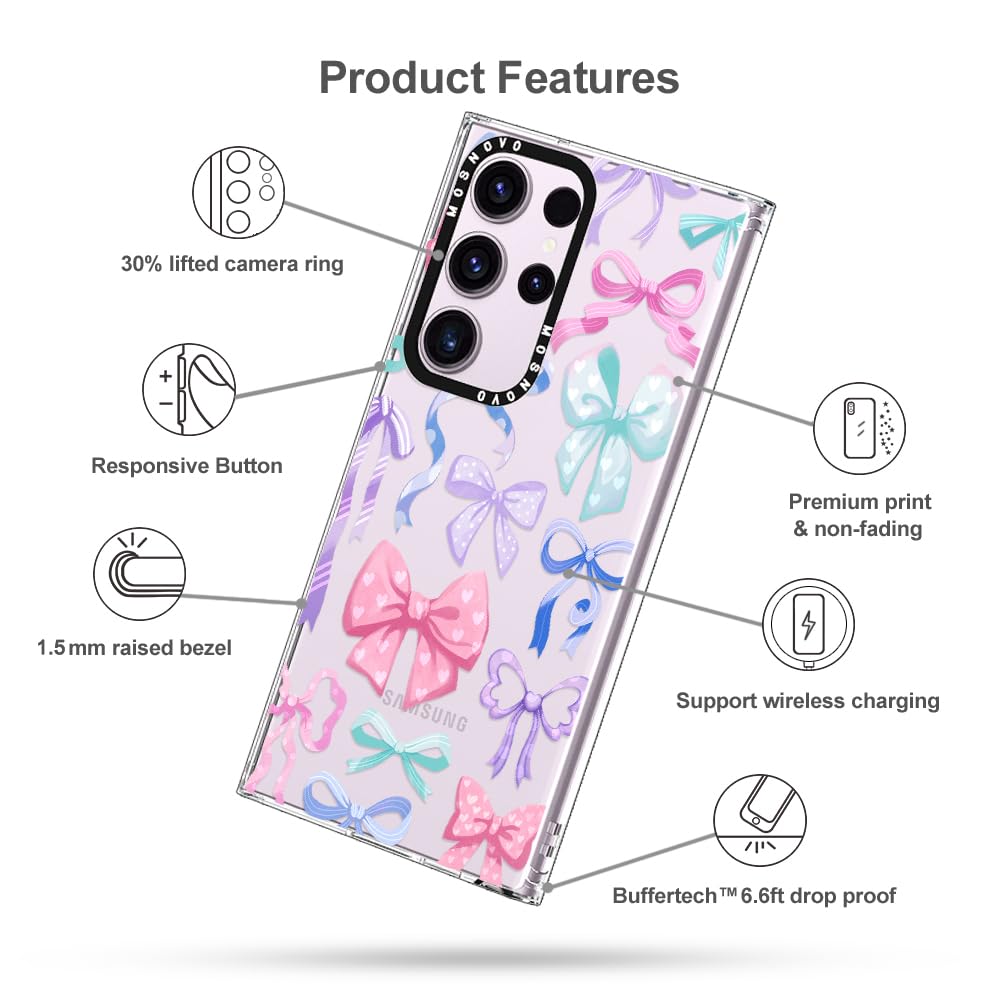 Foto 7 pulgar | Funda De Teléfono Mosnovo Para Samsung Galaxy S23 Ultra Clear Tpu - Venta Internacional.
