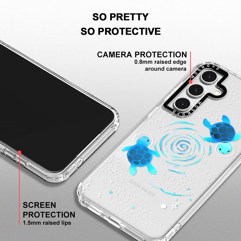 Foto 5 pulgar | Funda De Teléfono Mosnovo Para Samsung Galaxy S24 Fe Space Turtle - Venta Internacional.