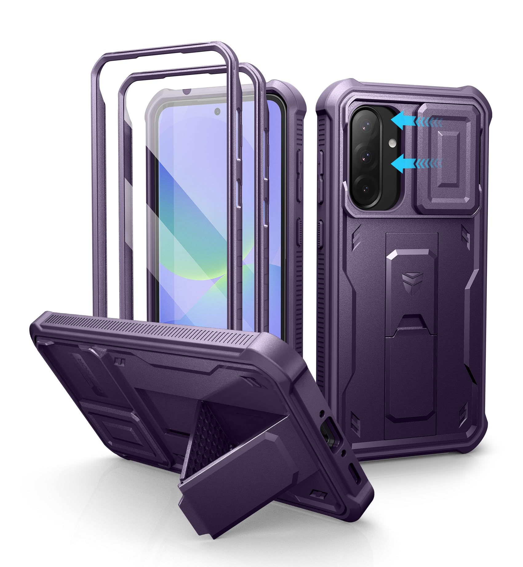 Foto 2 pulgar | Funda De Teléfono Dexnor Para Samsung Galaxy A36 5g Con Protector De Pantalla - Venta Internacional.