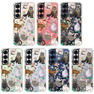 Foto 3 | Funda De Teléfono Mosnovo Para Samsung Galaxy S25 Plus Space Cat - Venta Internacional.