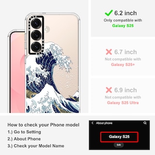Foto 2 | Funda De Teléfono Mosnovo Para Samsung Galaxy S25 Con Buffertech - Venta Internacional.
