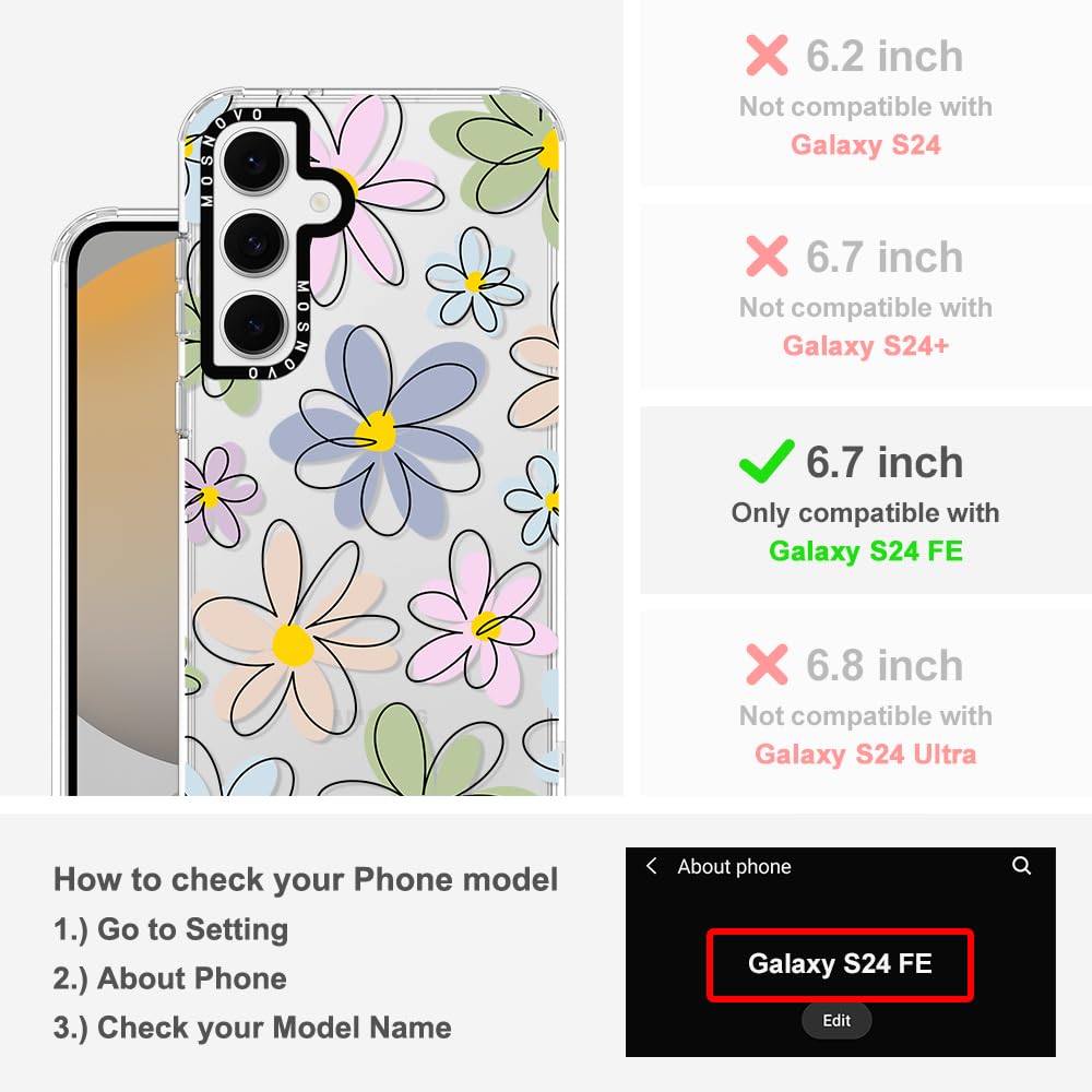 Foto 2 | Funda De Teléfono Mosnovo Para Samsung Galaxy S24 Fe Buffertech - Venta Internacional.