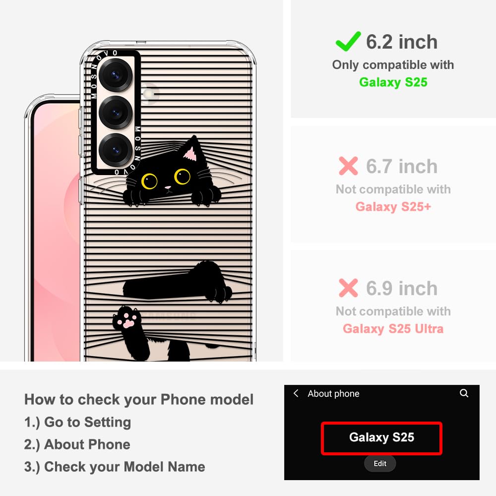 Foto 3 pulgar | Funda De Teléfono Mosnovo Para Samsung Galaxy S25 Con Protección Contra Caídas - Venta Internacional.