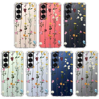 Foto 3 | Funda De Teléfono Mosnovo Para Samsung Galaxy S25, Diseño De Flores Silvestres - Venta Internacional.
