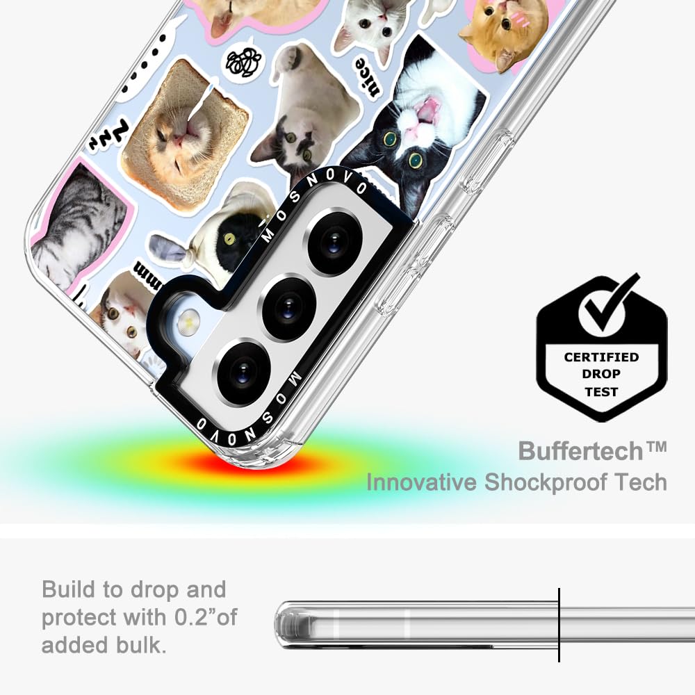 Foto 6 pulgar | Funda De Teléfono Mosnovo Para Samsung Galaxy S22 Buffertech 2m Drop - Venta Internacional.