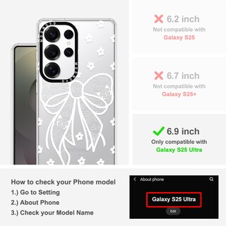Foto 2 | Funda De Teléfono Mosnovo Para Samsung Galaxy S25 Ultra Clear Tpu - Venta Internacional.