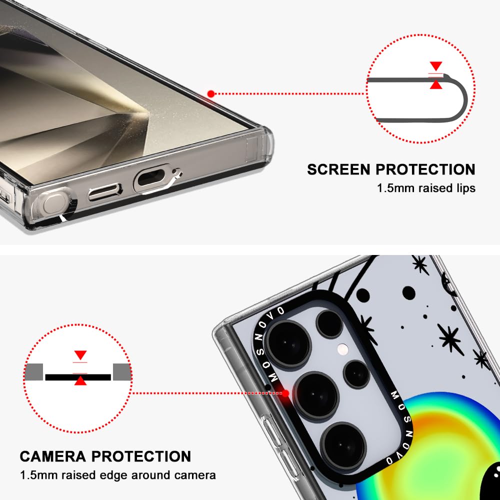 Foto 4 | Funda De Teléfono Mosnovo Para Samsung Galaxy S24 Ultra Clear Tpu - Venta Internacional.