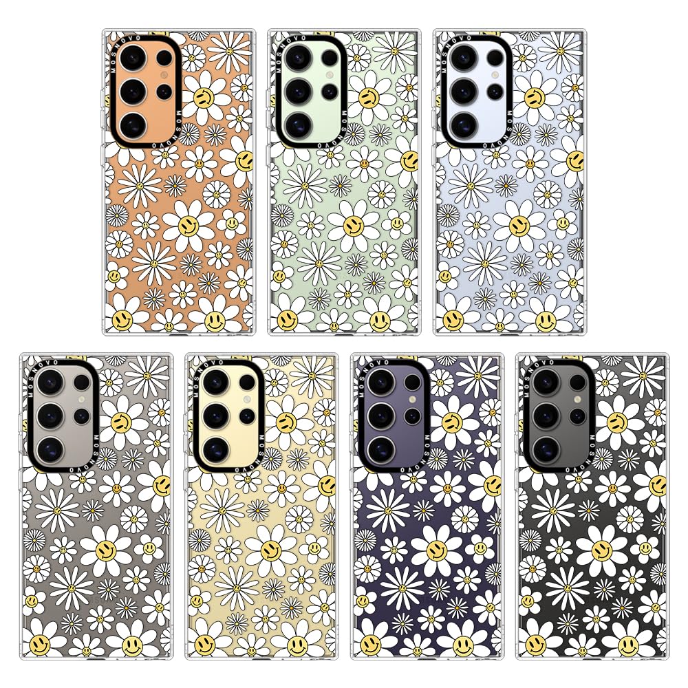 Foto 4 pulgar | Funda De Teléfono Mosnovo Para Samsung Galaxy S24 Ultra Happy Daisy - Venta Internacional.