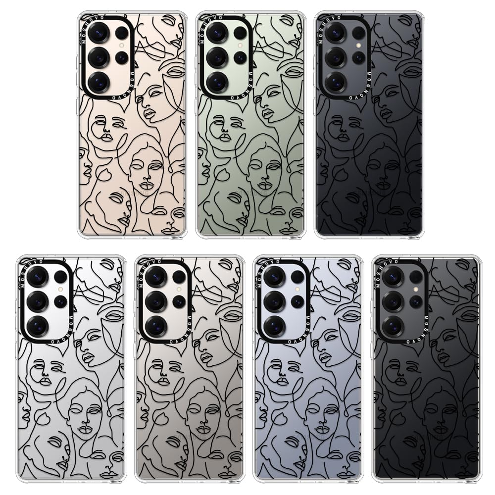Foto 4 pulgar | Funda De Teléfono Mosnovo Para Samsung Galaxy S25 Ultra Clear Tpu - Venta Internacional.
