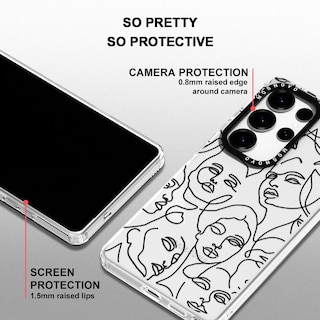 Foto 4 | Funda De Teléfono Mosnovo Para Samsung Galaxy S25 Ultra Clear Tpu - Venta Internacional.