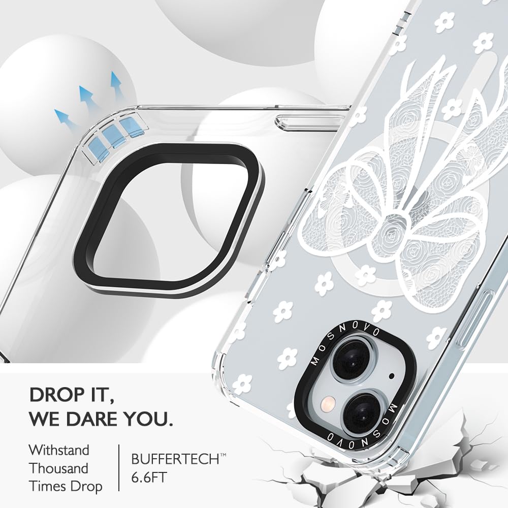 Foto 8 pulgar | Funda Para Teléfono Mosnovo Compatible Con Iphone 15 Magsafe Clear - Venta Internacional.