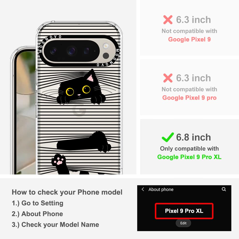 Foto 3 pulgar | Funda De Teléfono Mosnovo Para Google Pixel 9 Pro Xl Buffertech - Venta Internacional.