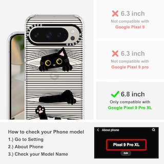 Foto 2 | Funda De Teléfono Mosnovo Para Google Pixel 9 Pro Xl Buffertech - Venta Internacional.