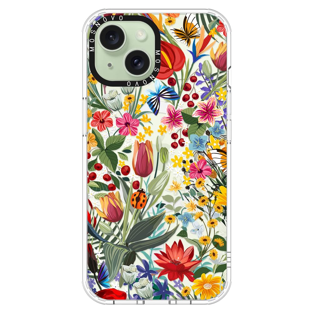 Funda Para Teléfono Mosnovo Compatible Con Iphone 15, Diseño Transparente - Venta Internacional.