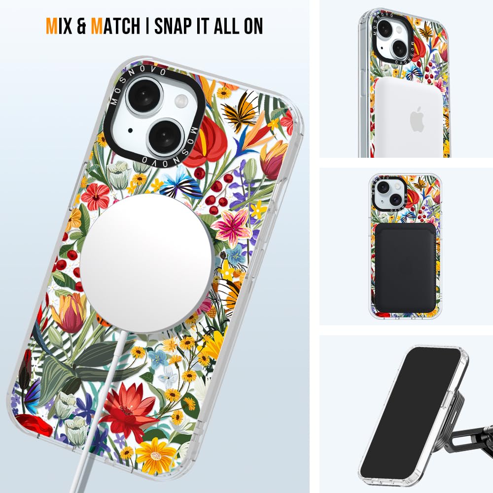 Foto 6 pulgar | Funda Para Teléfono Mosnovo Compatible Con Iphone 15, Diseño Transparente - Venta Internacional.