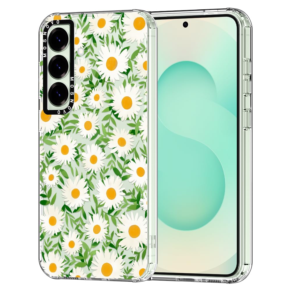Foto 2 pulgar | Funda De Teléfono Mosnovo Para Samsung Galaxy S25 Plus, Diseño De Margaritas - Venta Internacional.