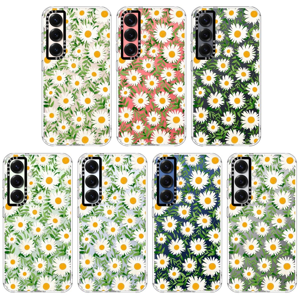 Foto 4 pulgar | Funda De Teléfono Mosnovo Para Samsung Galaxy S25 Plus, Diseño De Margaritas - Venta Internacional.
