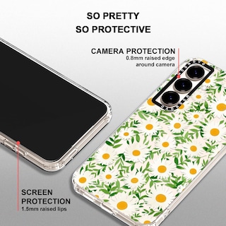Foto 4 | Funda De Teléfono Mosnovo Para Samsung Galaxy S25 Plus, Diseño De Margaritas - Venta Internacional.