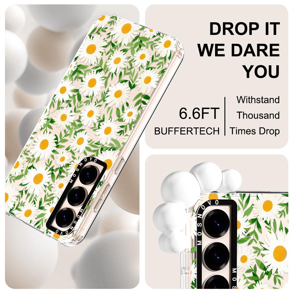 Foto 6 pulgar | Funda De Teléfono Mosnovo Para Samsung Galaxy S25 Plus, Diseño De Margaritas - Venta Internacional.