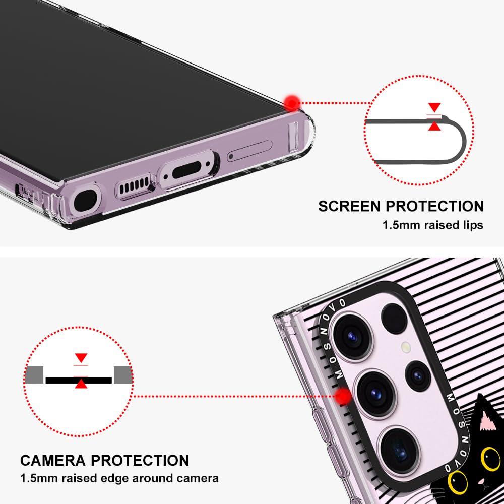 Foto 5 pulgar | Funda De Teléfono Mosnovo Para Samsung Galaxy S23 Ultra Clear Tpu - Venta Internacional.
