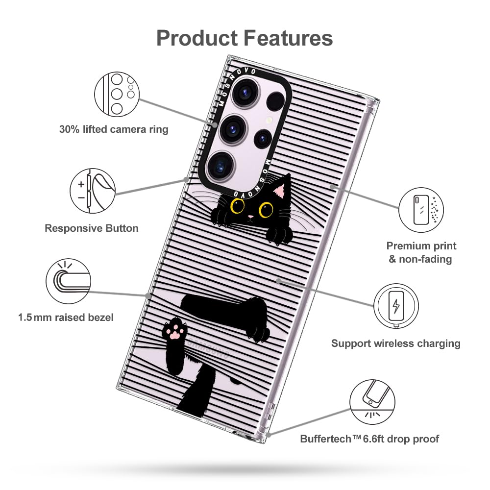 Foto 7 pulgar | Funda De Teléfono Mosnovo Para Samsung Galaxy S23 Ultra Clear Tpu - Venta Internacional.