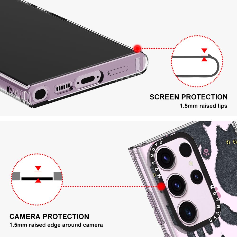 Foto 5 pulgar | Funda De Teléfono Mosnovo Para Samsung Galaxy S23 Ultra Black - Venta Internacional.